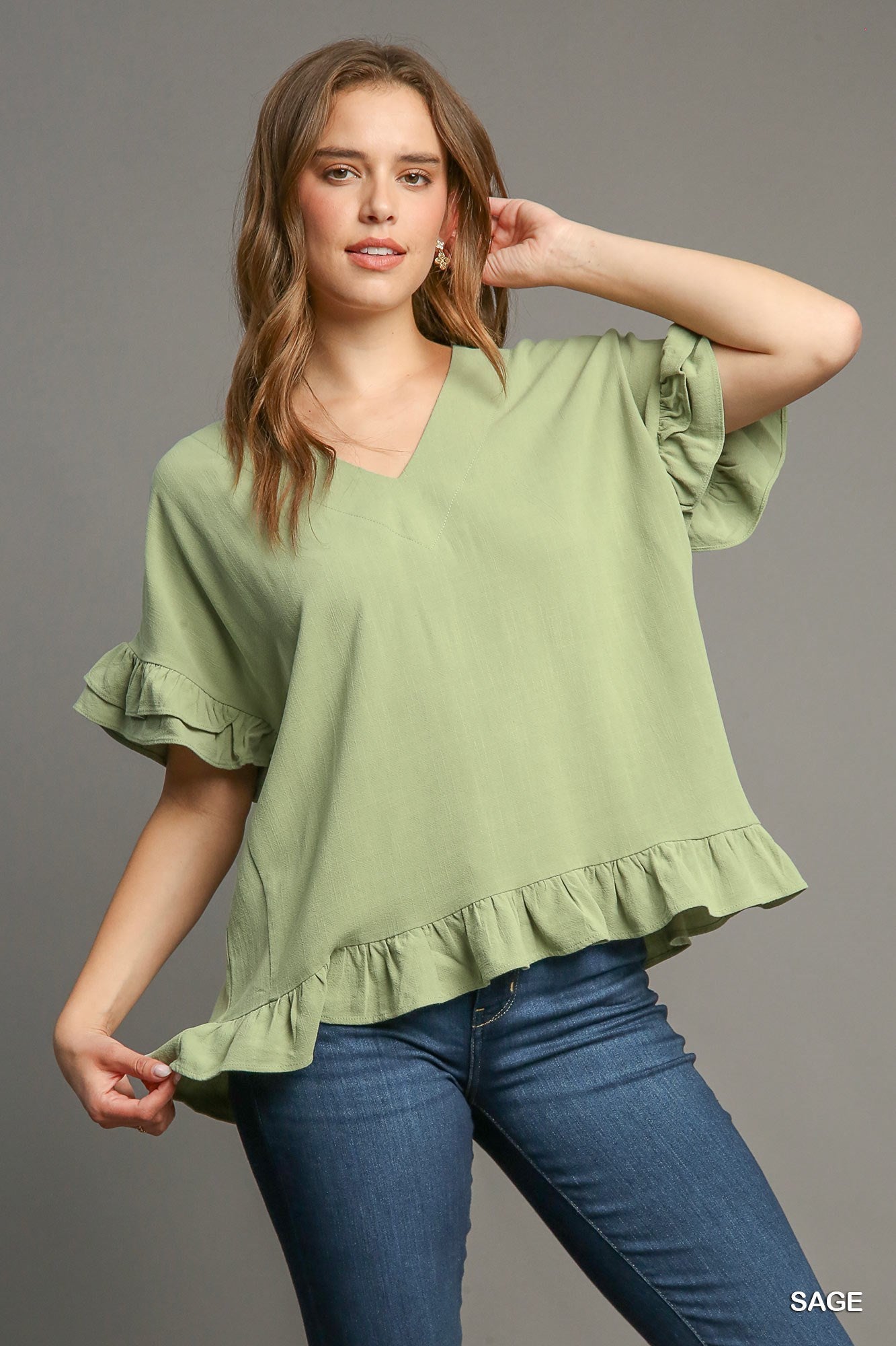 Elton Sage Top