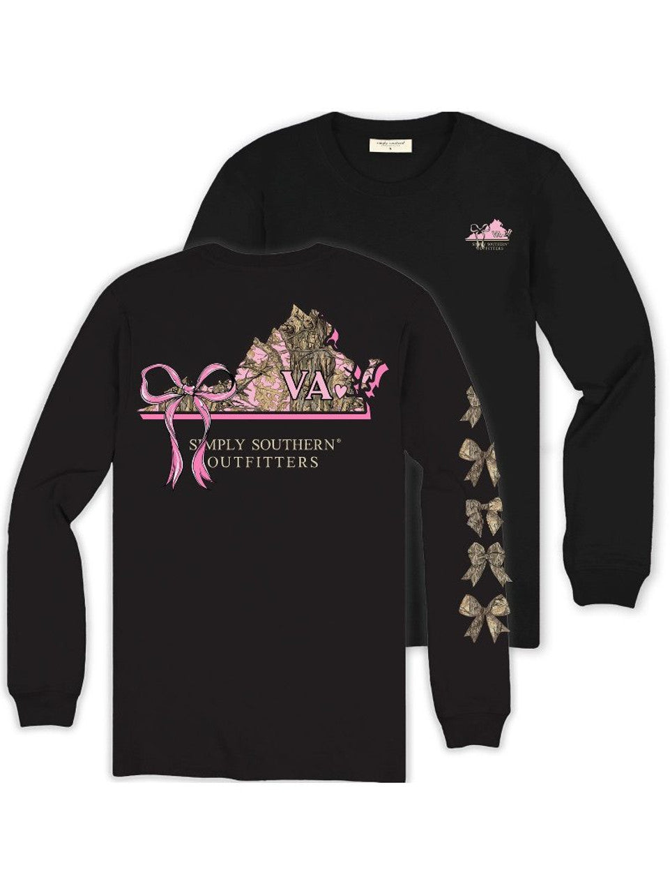Virginia Camo LS Tee