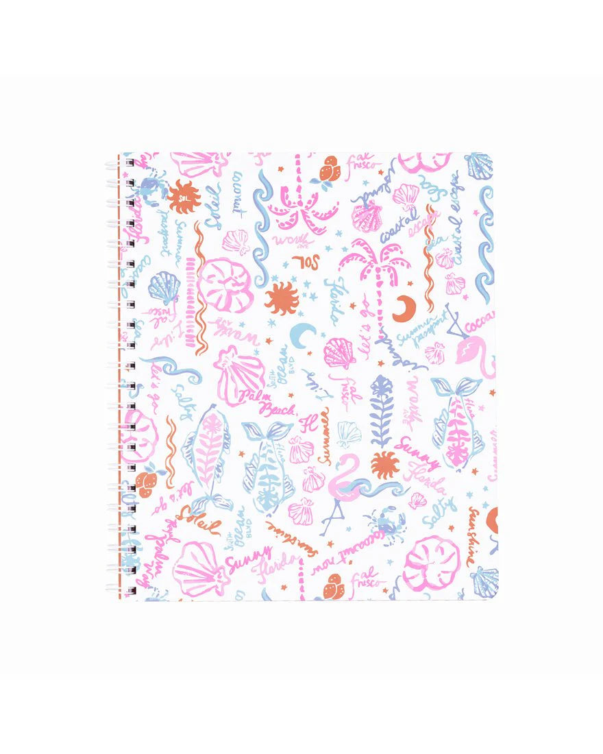 Summer Serenade Large Notebook