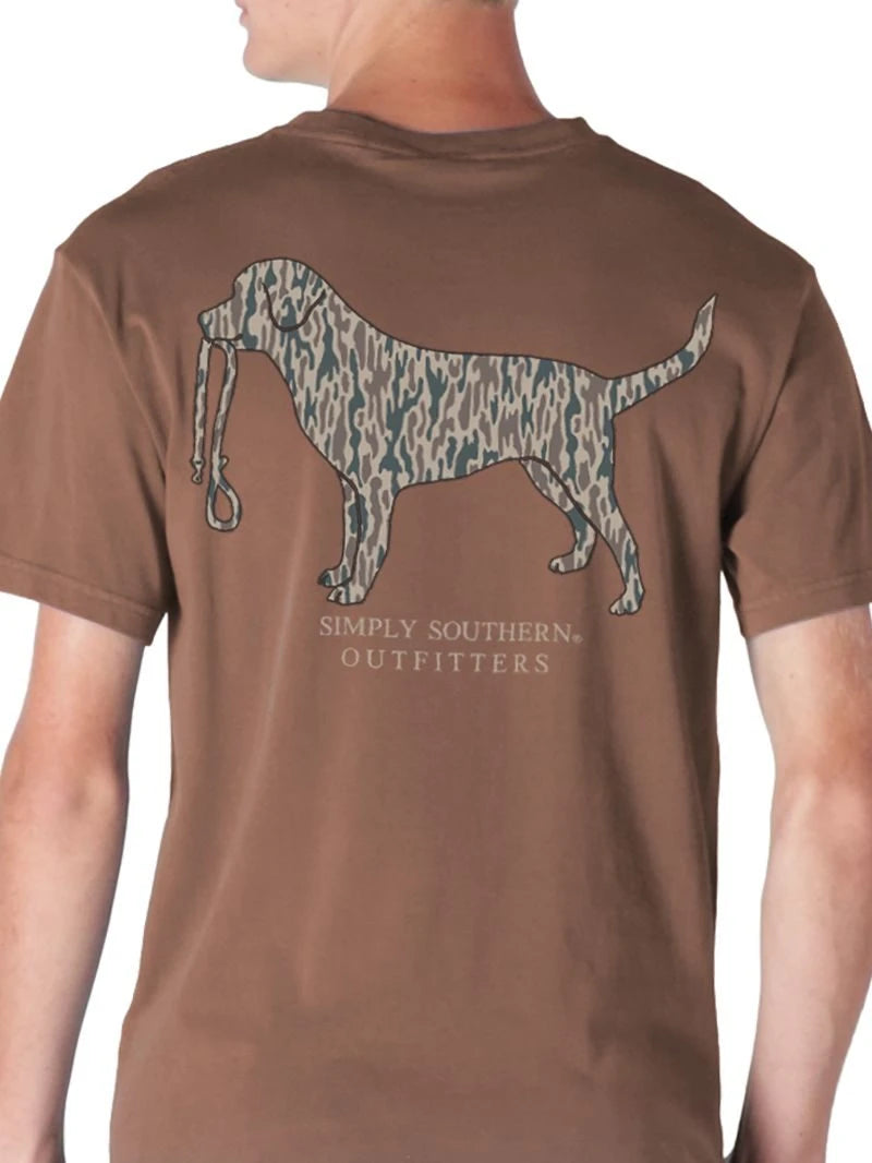 Brown Camo Dog Tee
