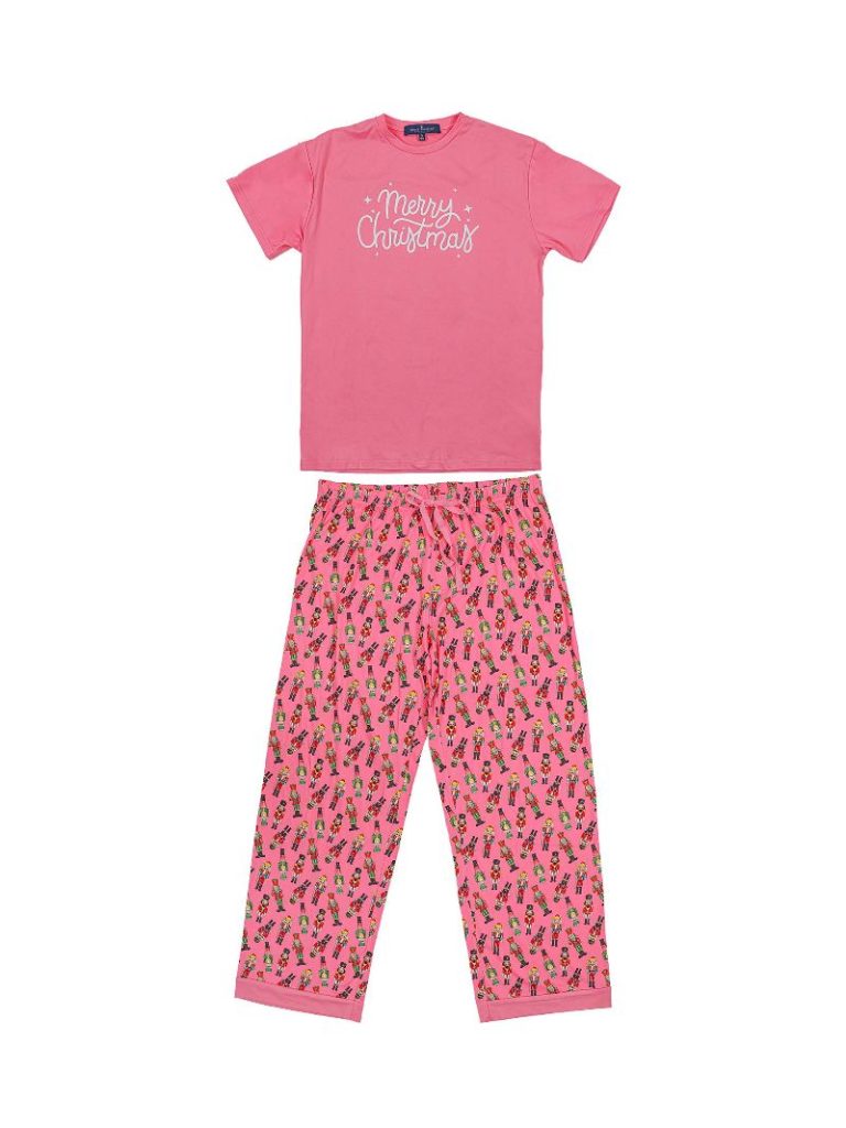 SS Pink Nutcracker Lounge Set -