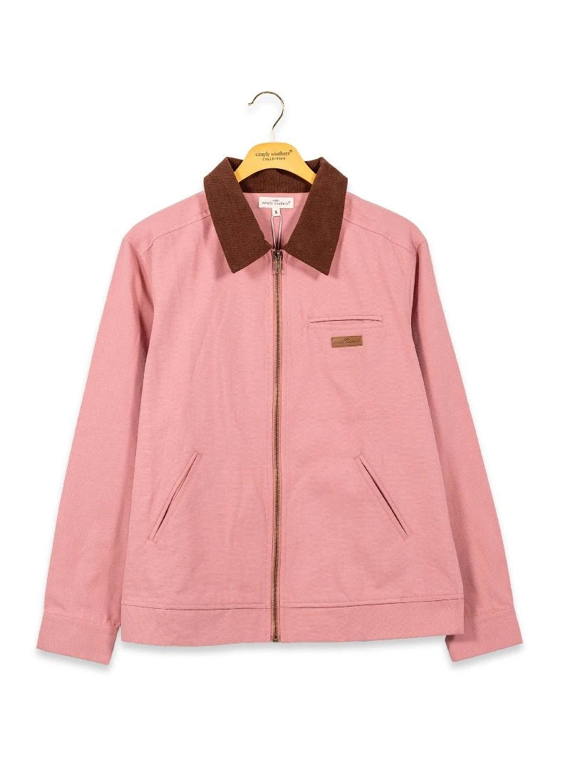 Canvas Pink Jacket