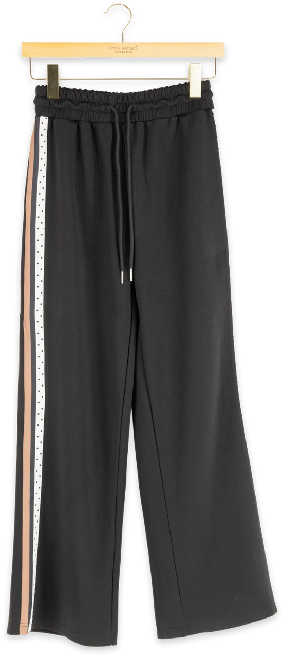 Black Polka Dot Pant