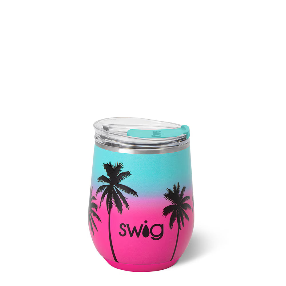 Island Sunset Stemless Wine Cup 12oz