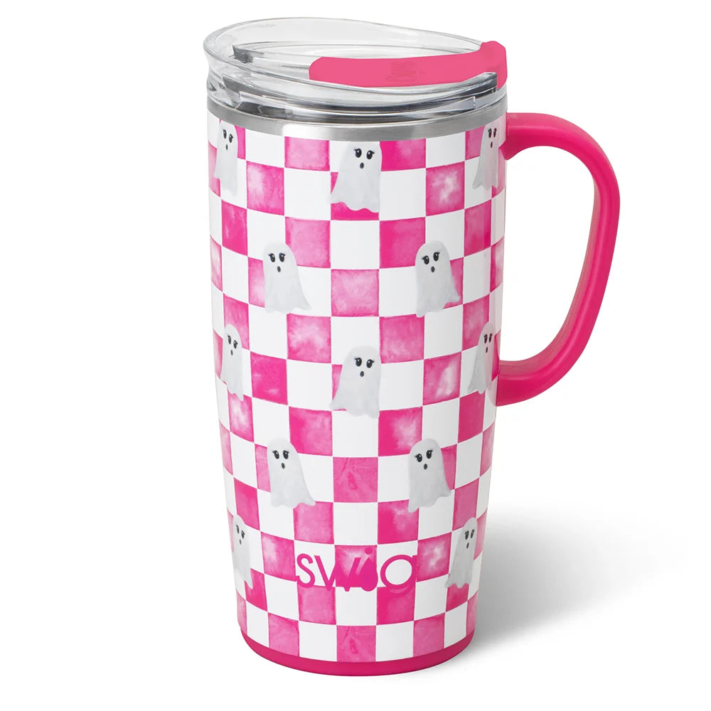 Ghost Check Travel Mug 22oz
