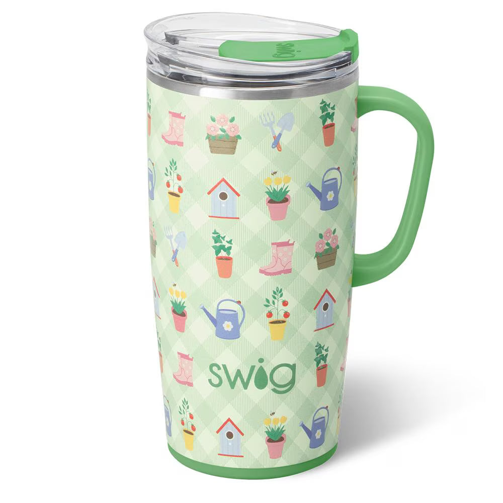 Green Thumb Travel Mug 22oz