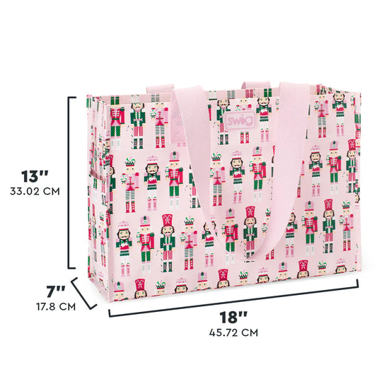 Sugar Plum Large Reuseable Tote