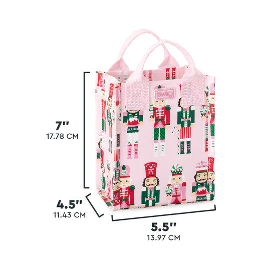 Sugar Plum Mini Reuseable Tote