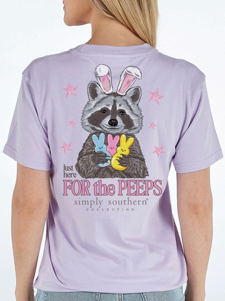 Easter Raccoon Short Sleeve