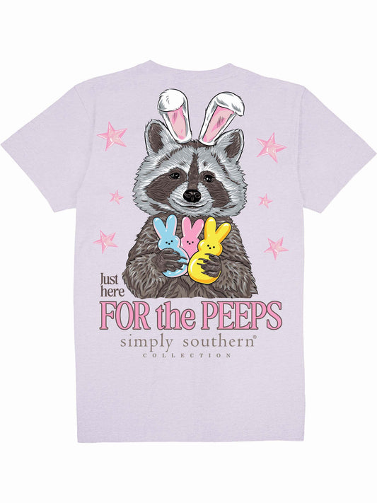 Easter Raccoon Short Sleeve