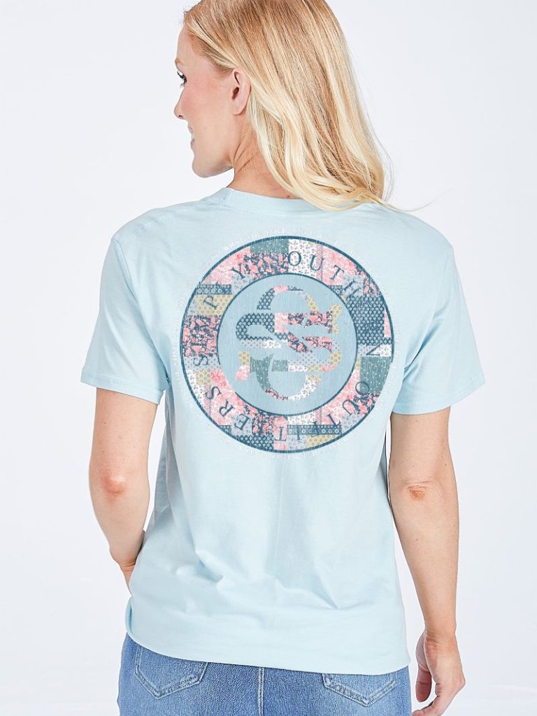 Quilted Logo Tee