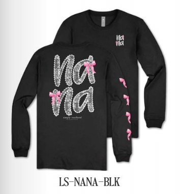 Nana Lace LS Tee