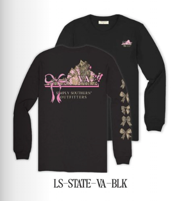 Virginia Camo LS Tee