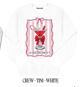 Martini Xmas Crewneck