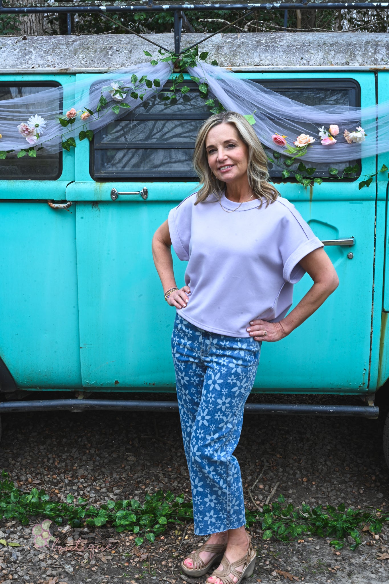 Sutton Lilac Top