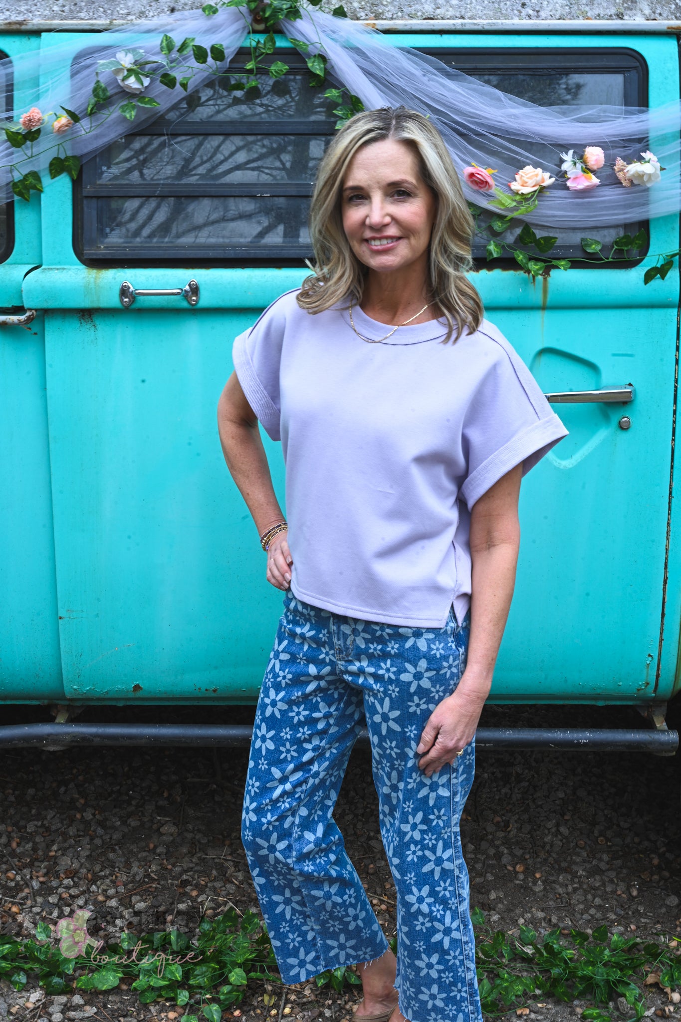 Sutton Lilac Top