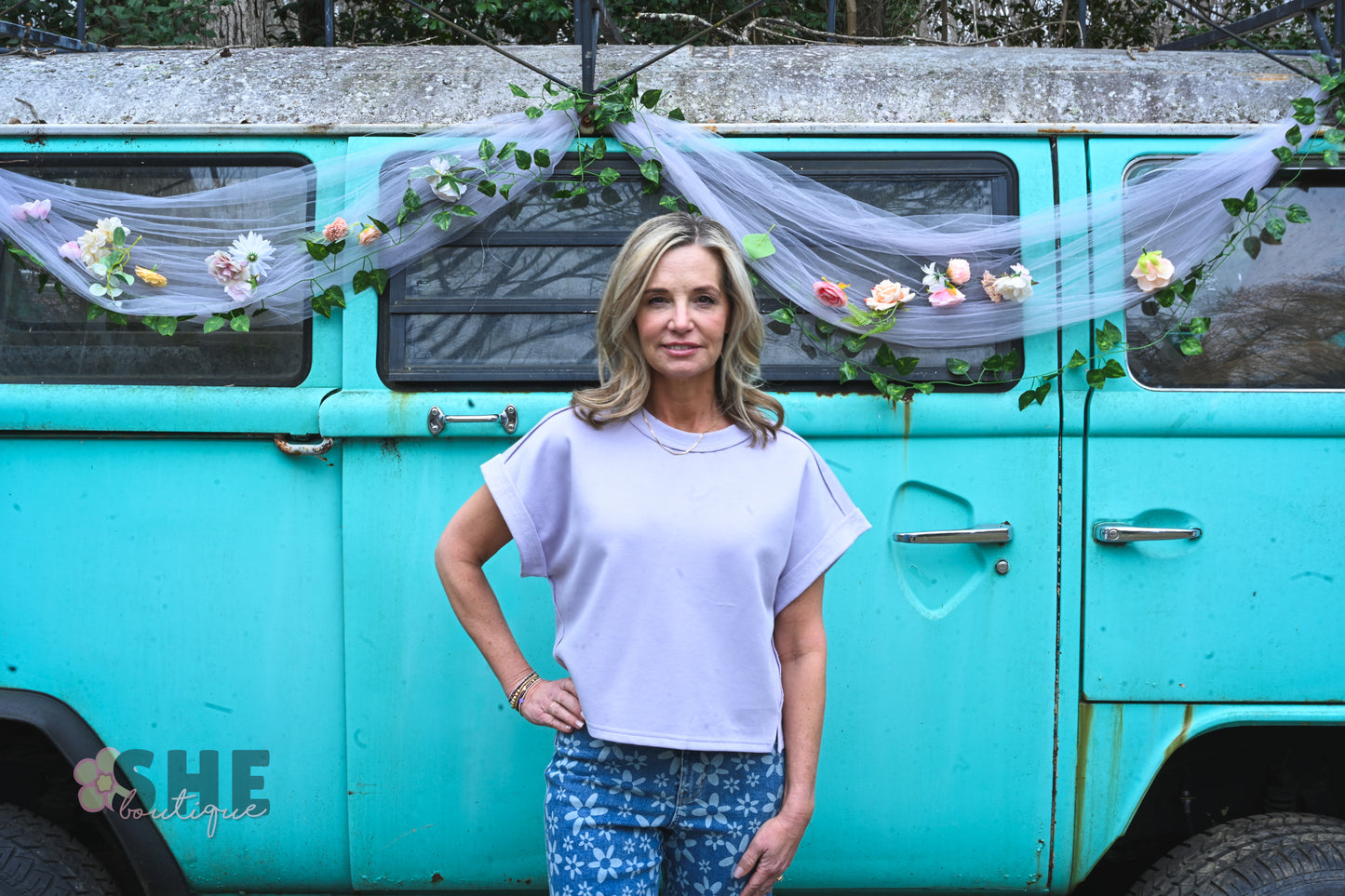 Sutton Lilac Top
