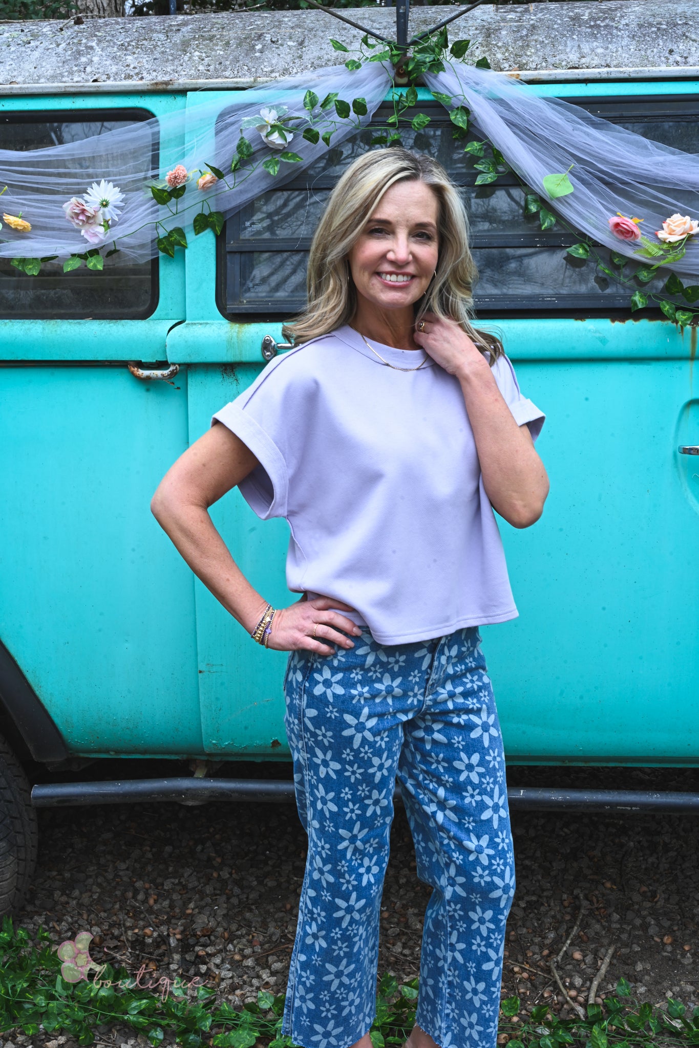 Sutton Lilac Top