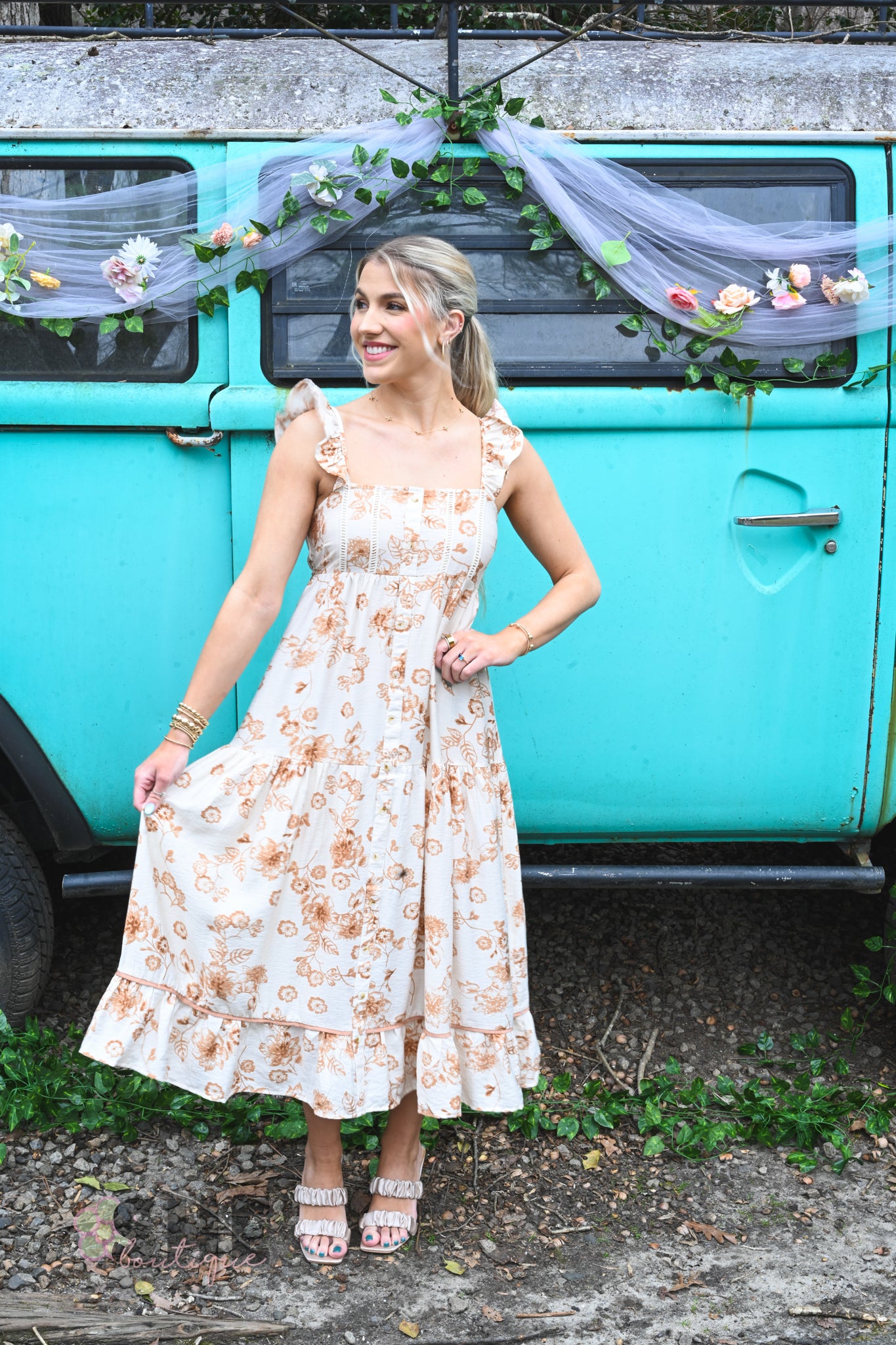 Corrine Floral Dress -
