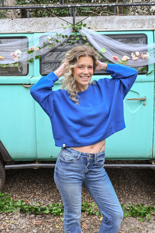 SS Royal Blue Laney Pullover