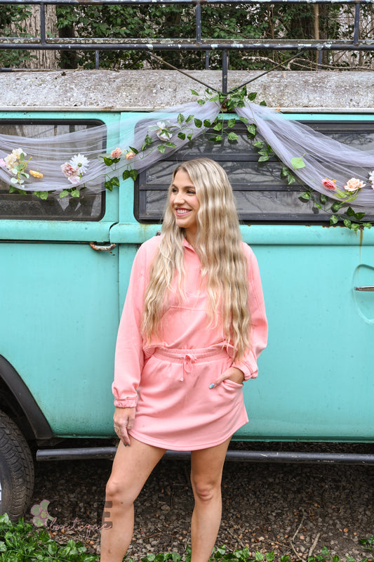 SS Coral Quarter Zip Pullover