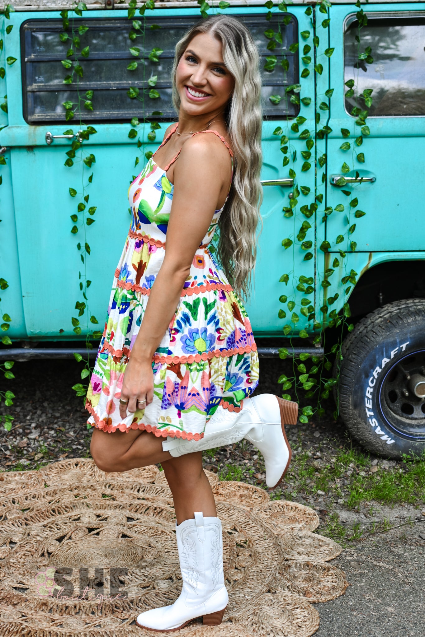 Blooming Bright Dress