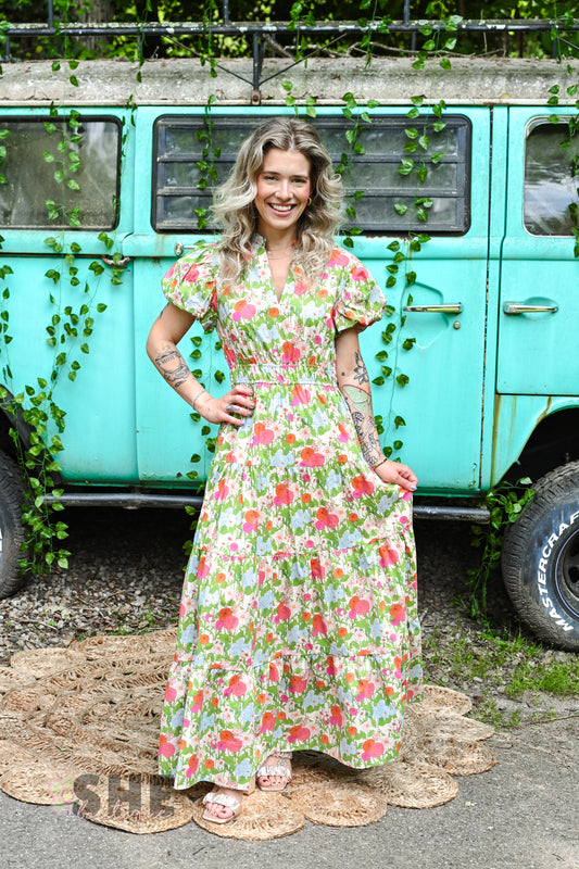 Marigold Gardens Maxi Dress