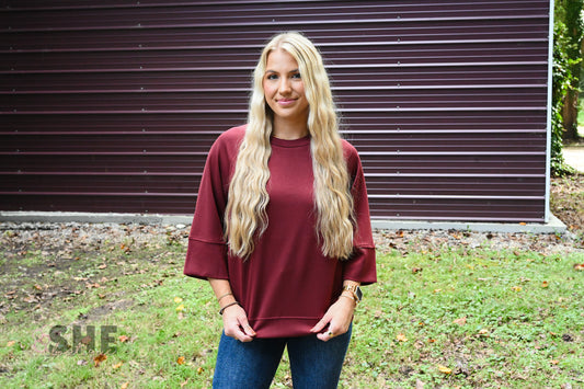 Mahogany Lillies Top