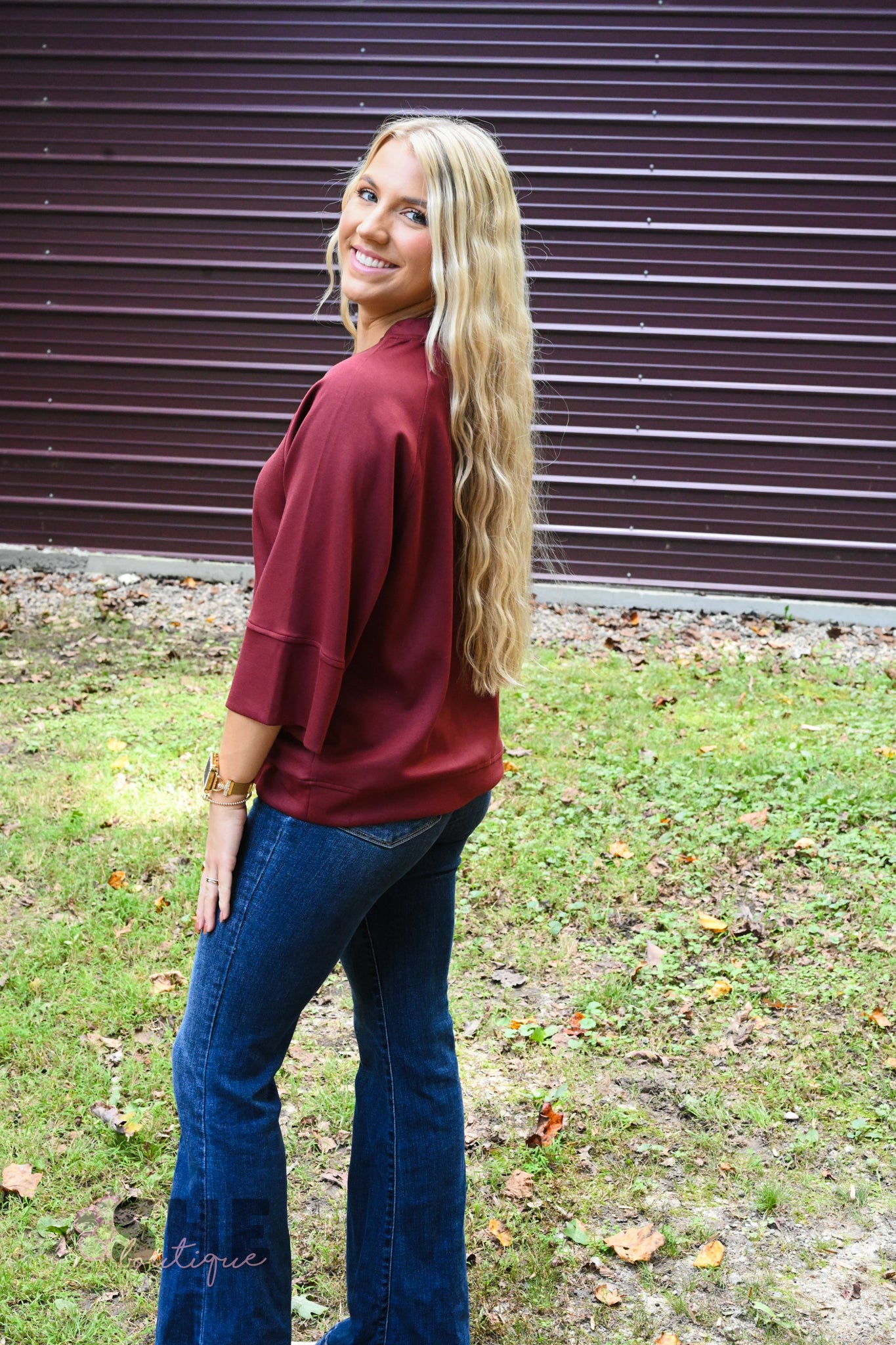 Mahogany Lillies Top