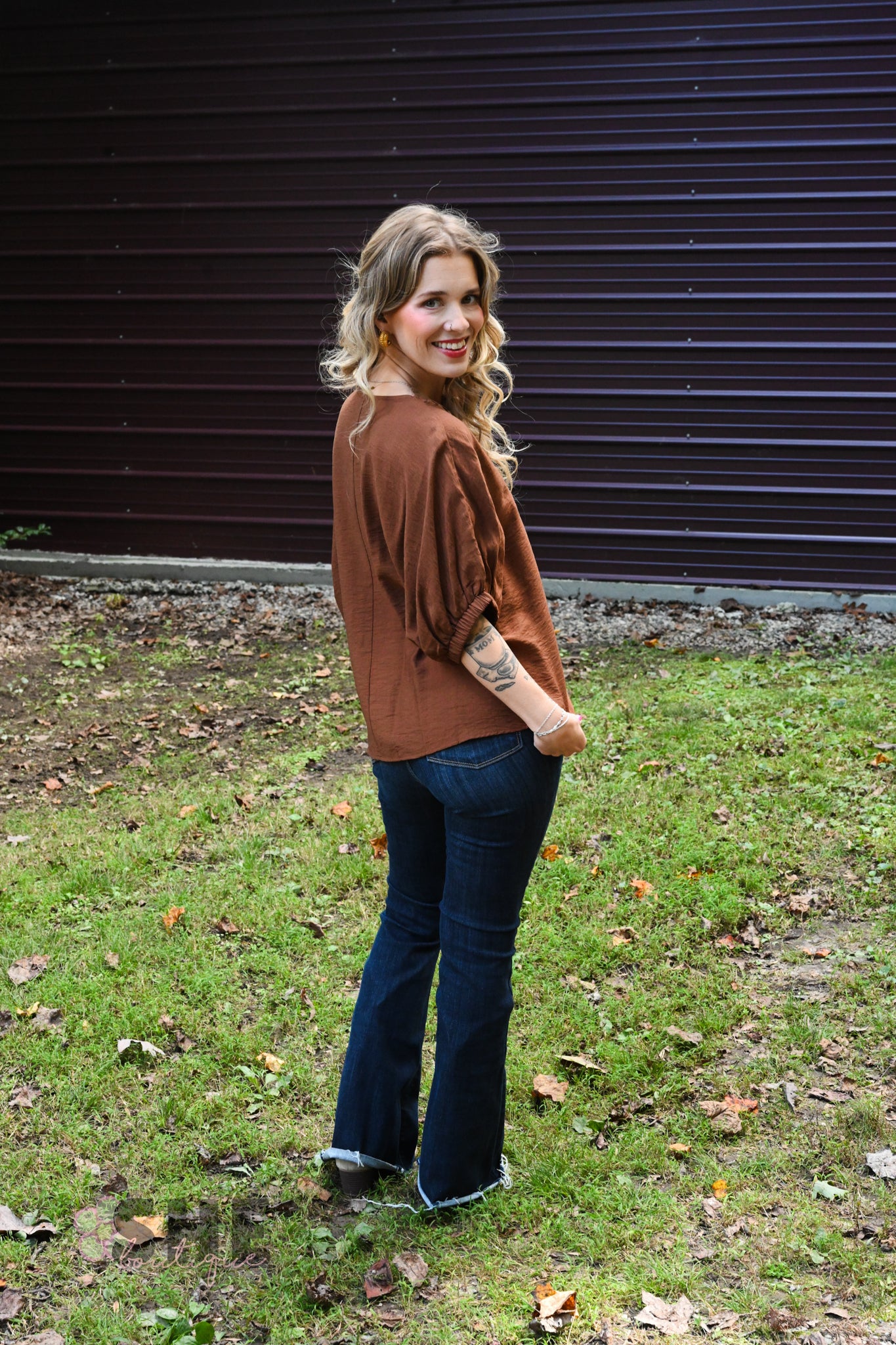 Cocoa Braided Top