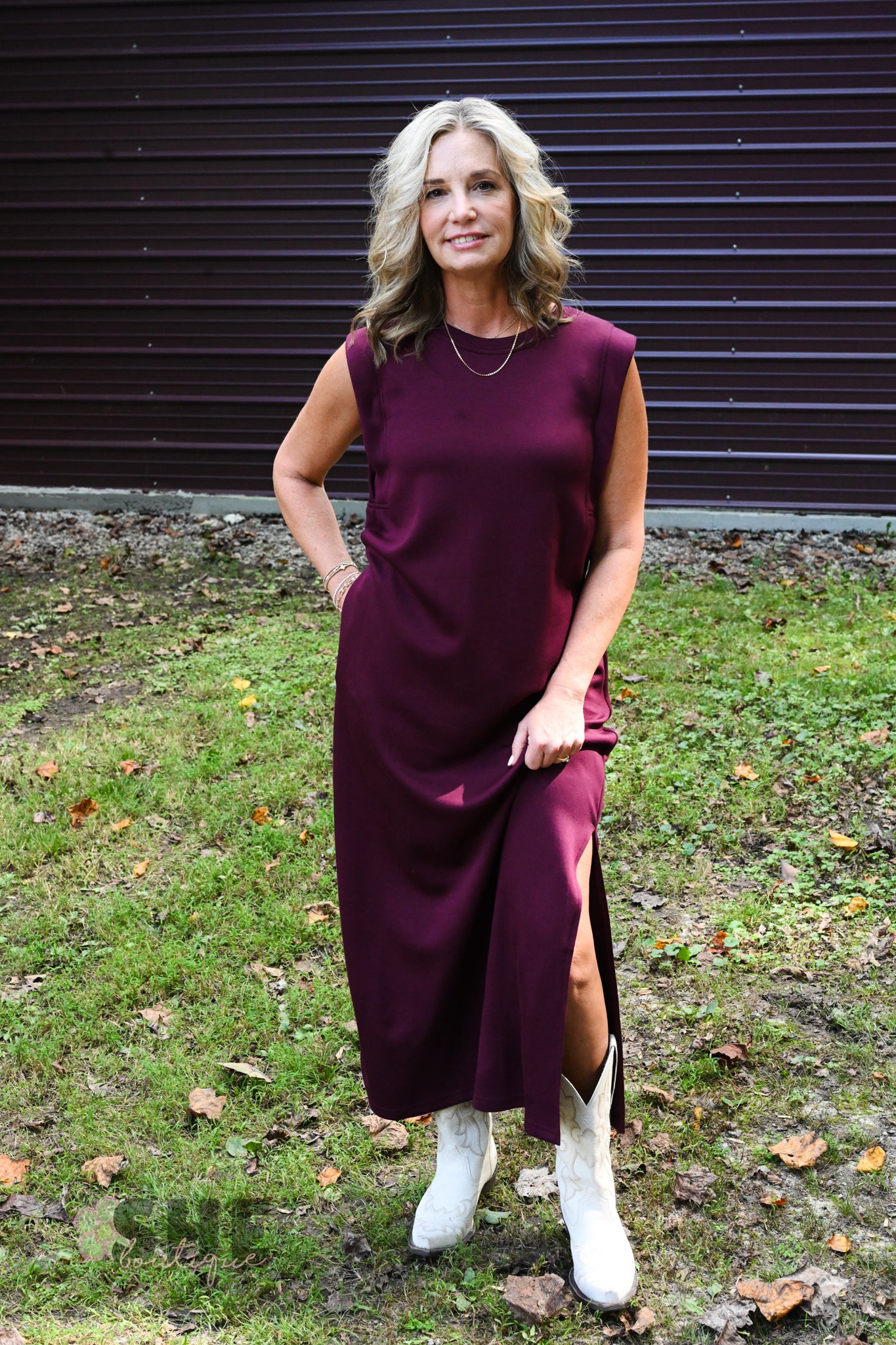 Wicked Wine Maxi Dress
