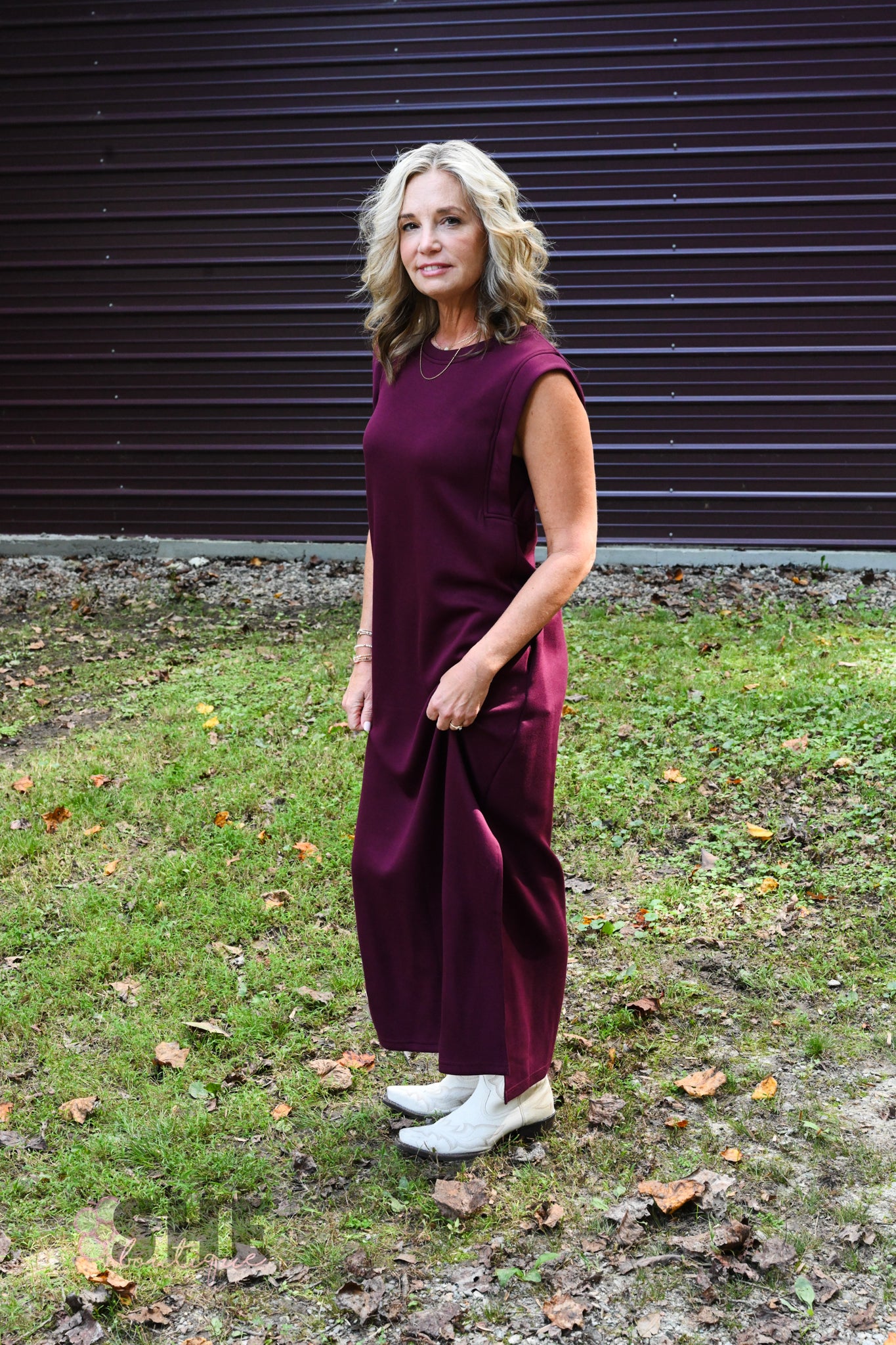 Wicked Wine Maxi Dress