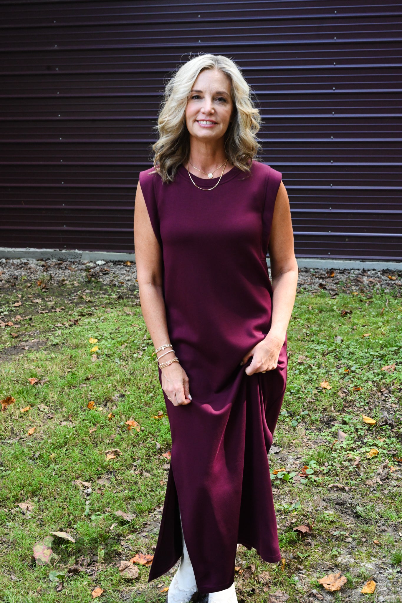 Wicked Wine Maxi Dress