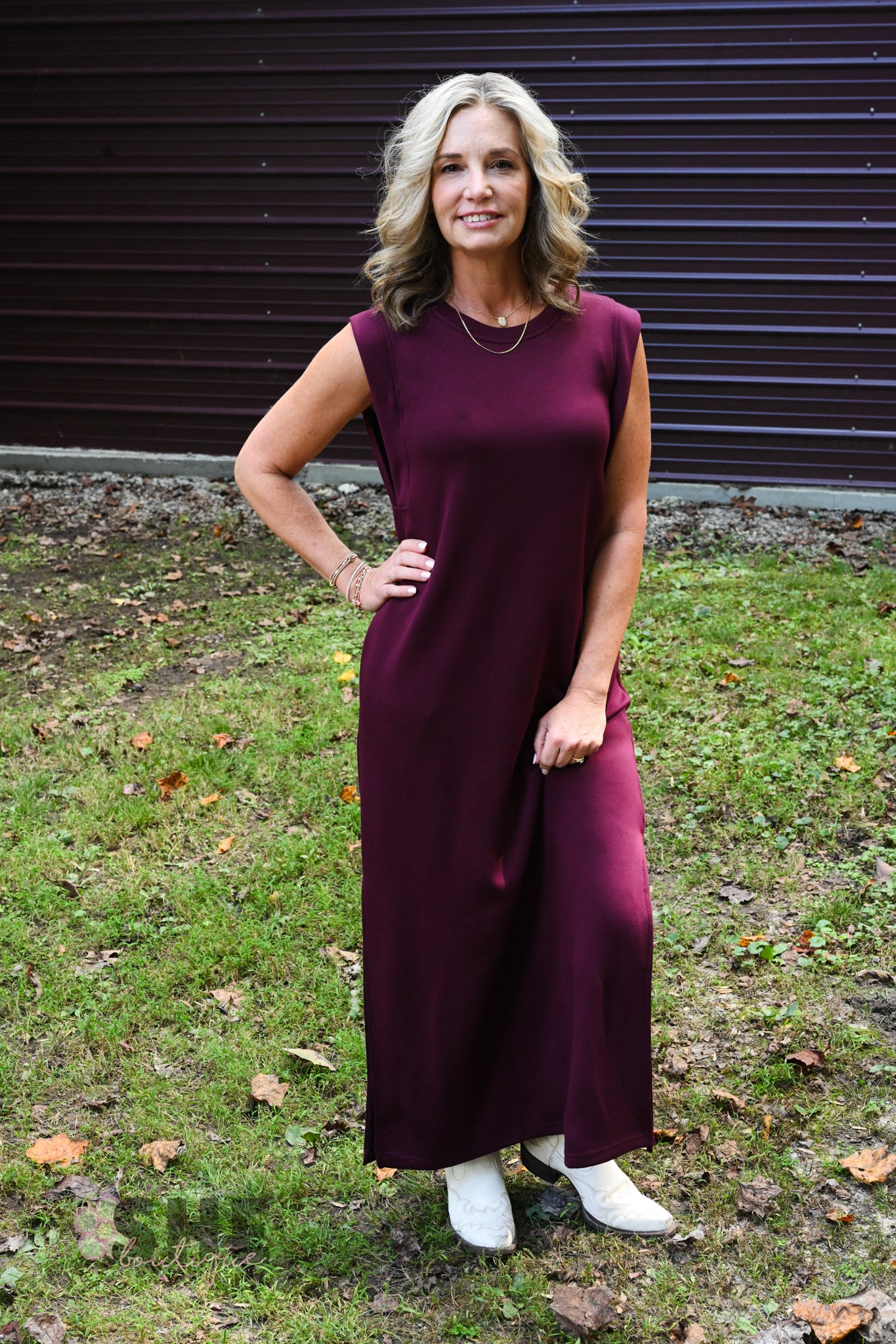 Wicked Wine Maxi Dress