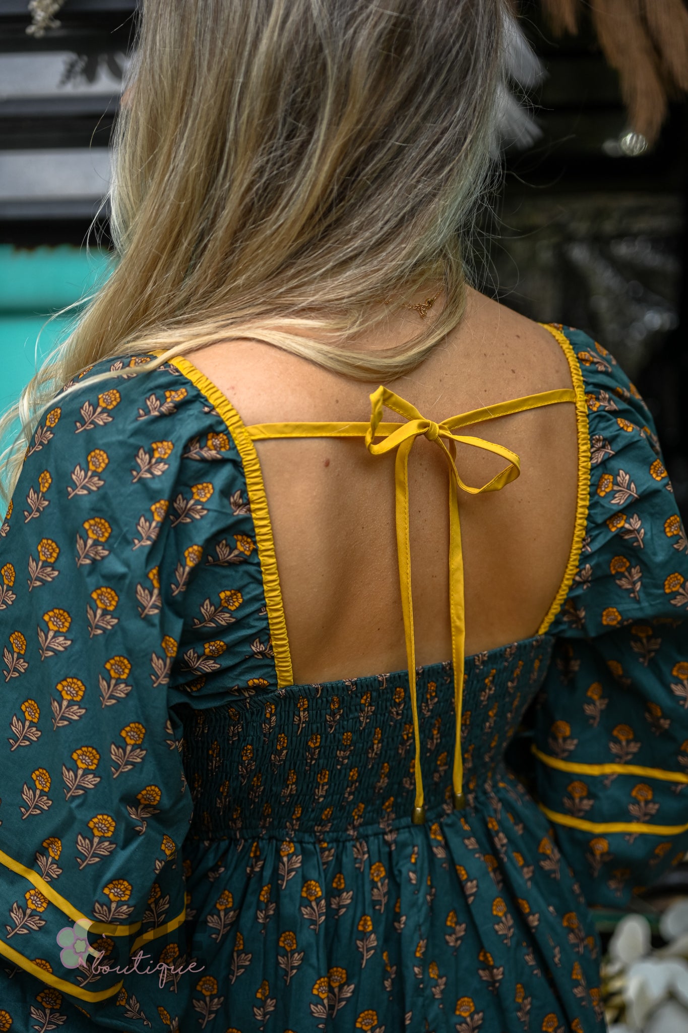 Fall Cottage Core Dress -