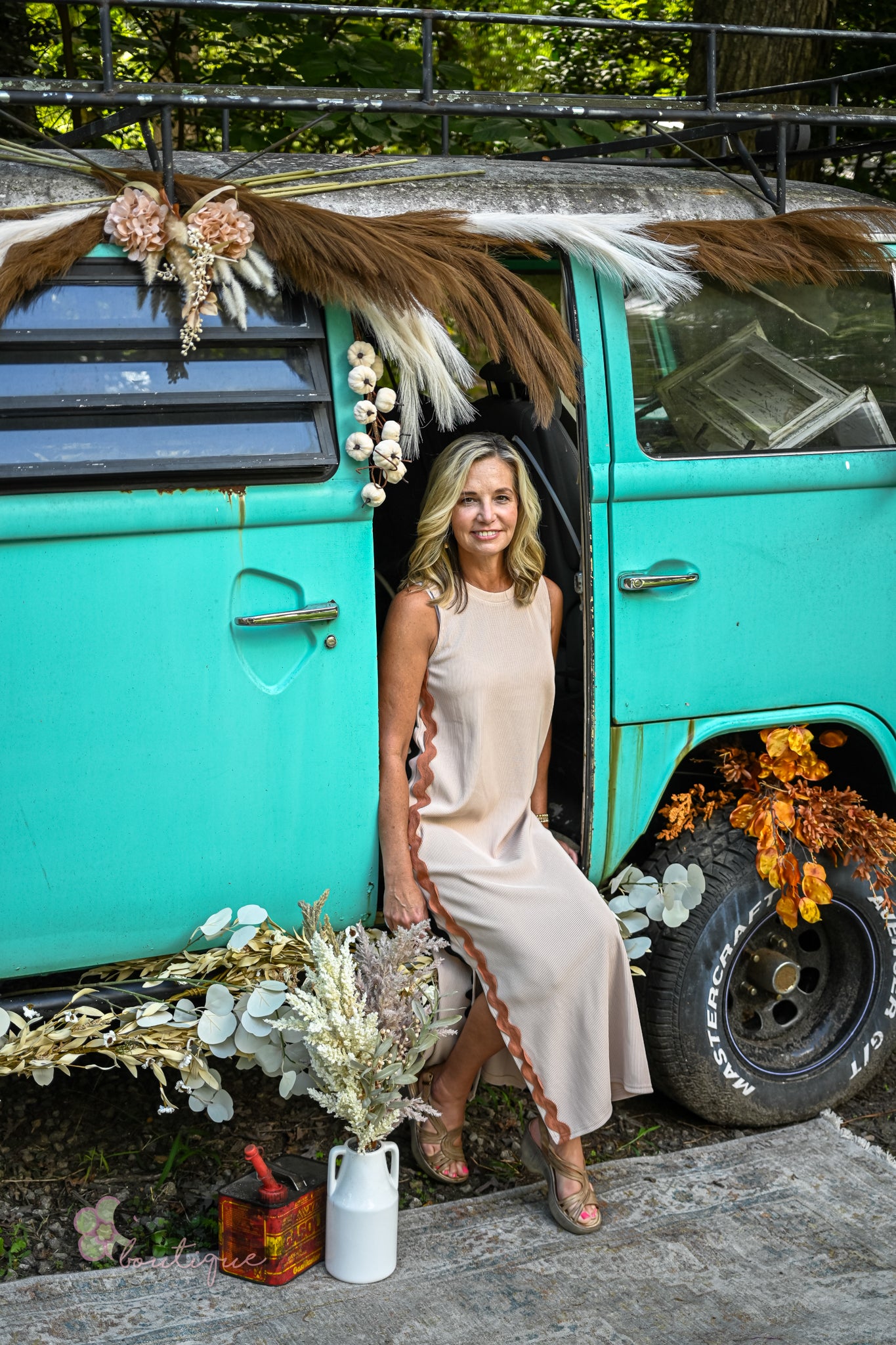 We're Still Squiggling Maxi Dress -