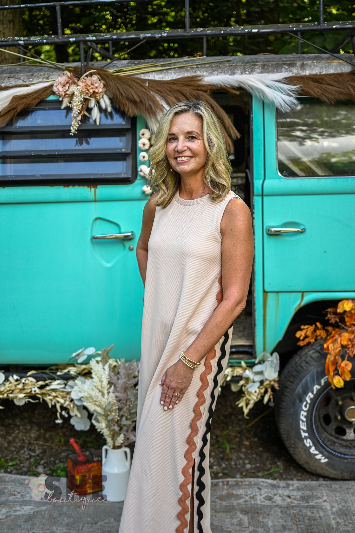 We're Still Squiggling Maxi Dress -