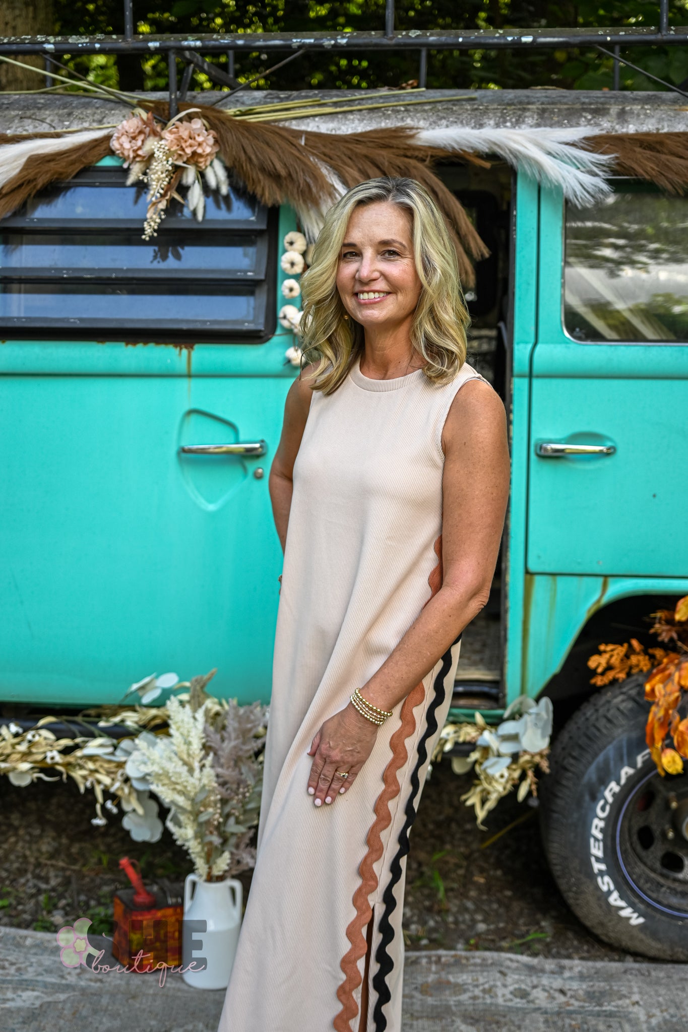 We're Still Squiggling Maxi Dress -