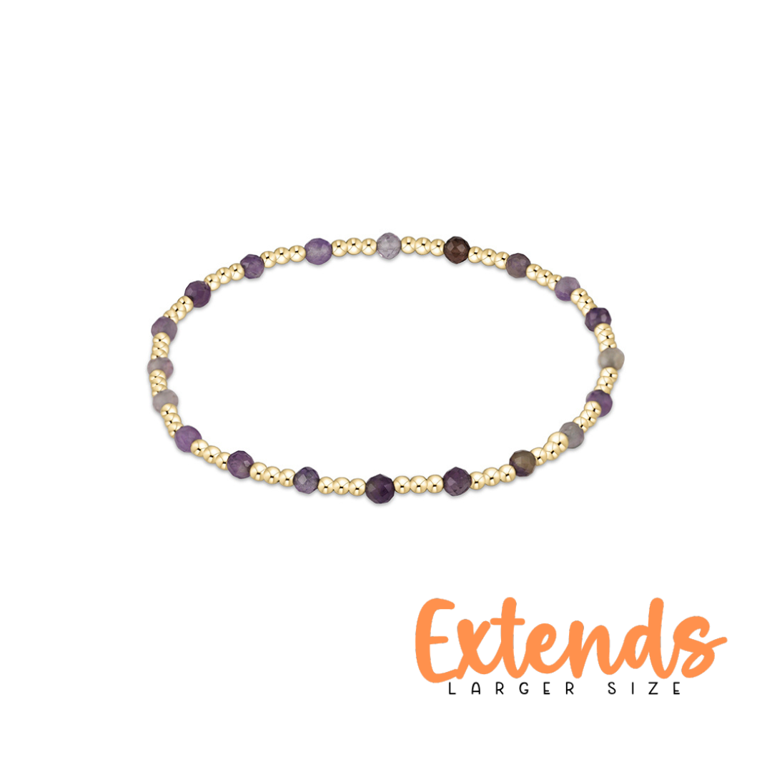 enewton Extends - Gemstone Gold Sincerity Pattern - Amethyst