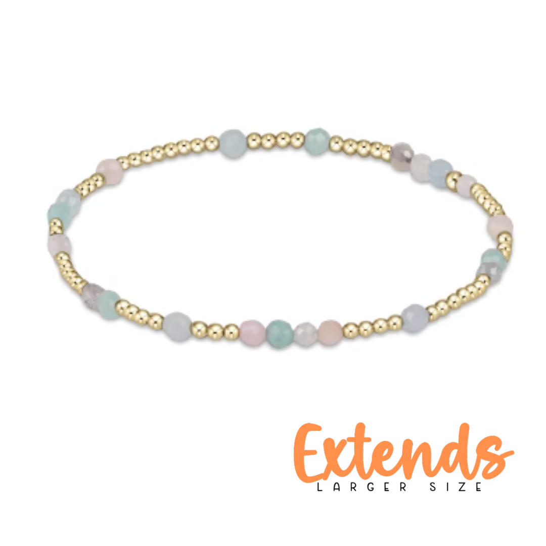 EXTENDS - HOPE UNWRITTEN GEMSTONE BRACELET - HOT MESS SS25