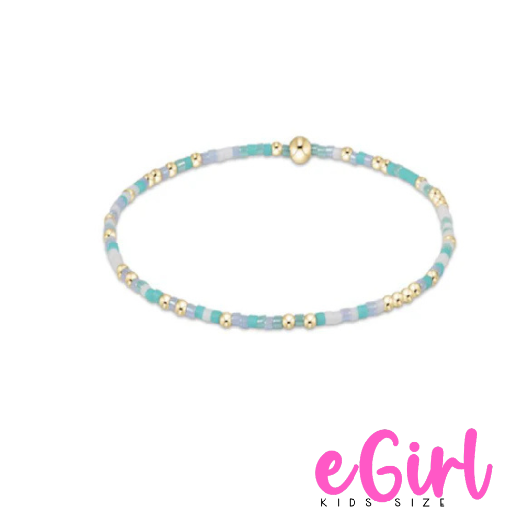 EGIRL HOPE UNWRITTEN BRACELET - MAN, I TEAL LIKE A WOMAN