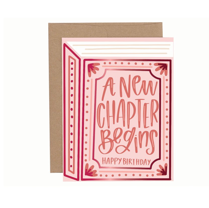 A New Chapter - Birthday Card - She Chester