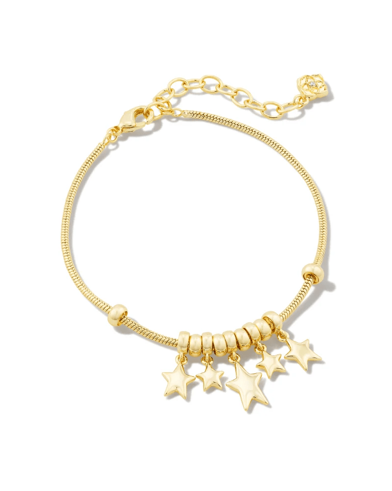 Ada Star Gold Metal Bracelet - She Chester