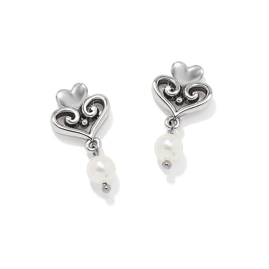 Alcazar Amor Pearl Post Drop Earrings JA0036