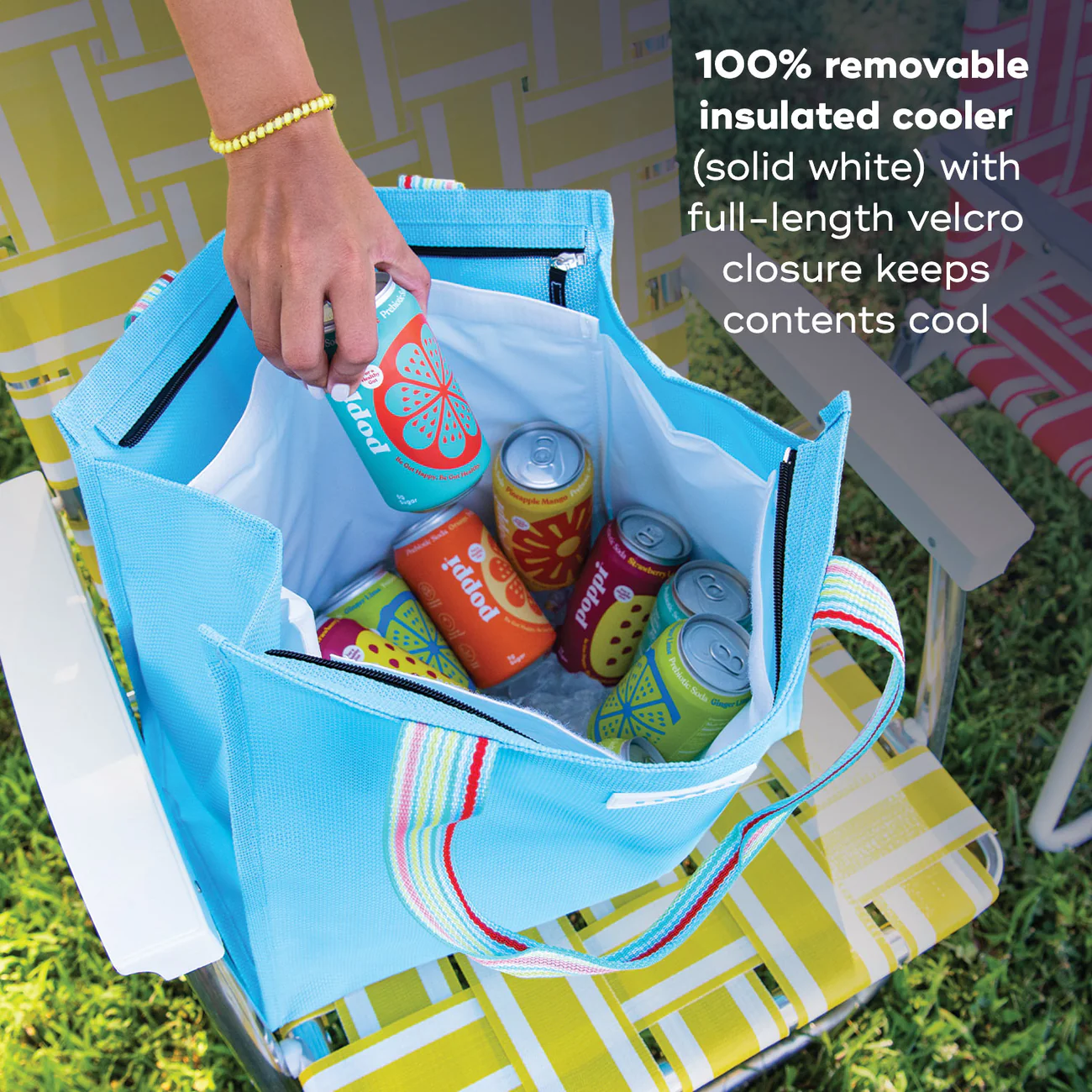 Raindrop Cold Shoulder Tote Bag