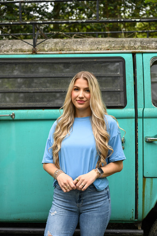 Blue Triple Berries Short Sleeve - She Chester