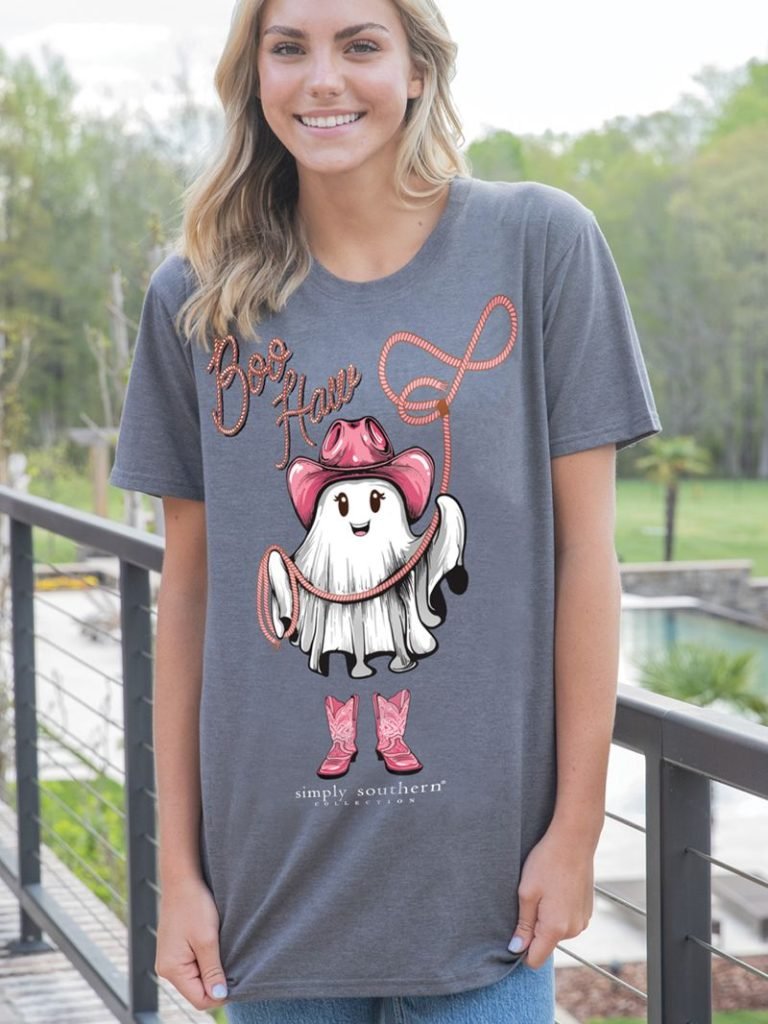Boo Haw Ghost SS Tee - She Chester