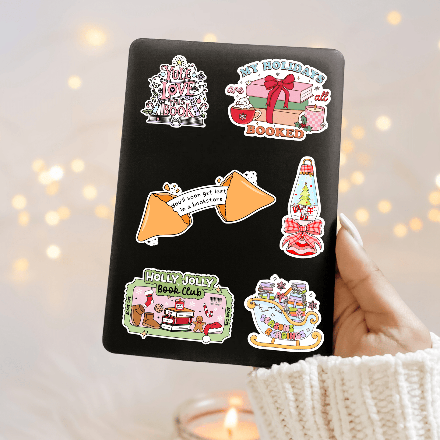 Bookstore Fortune Cookie Sticker : 2.5" - She Chester
