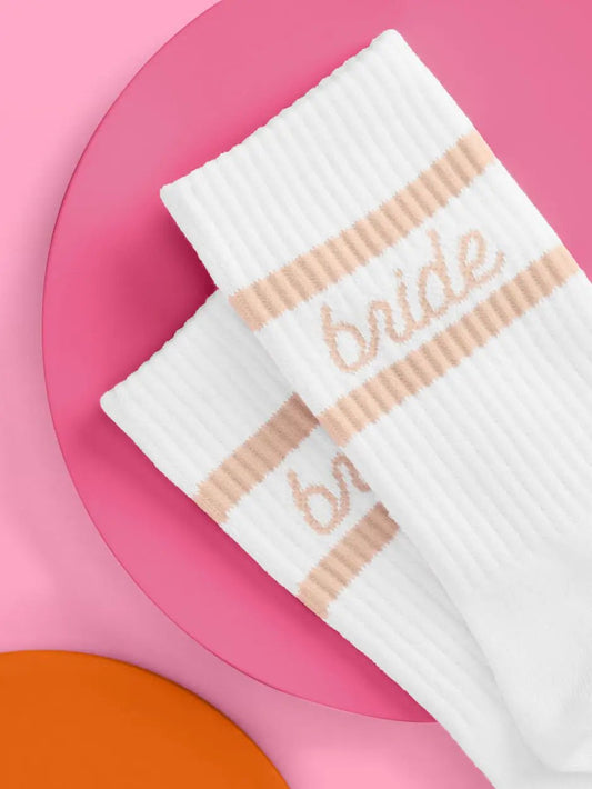 Bride Socks - Tan - She Chester