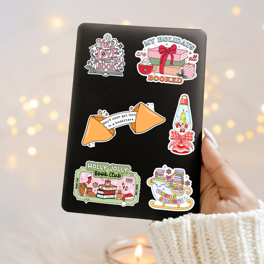 Bookstore Fortune Cookie Sticker : 2.5"